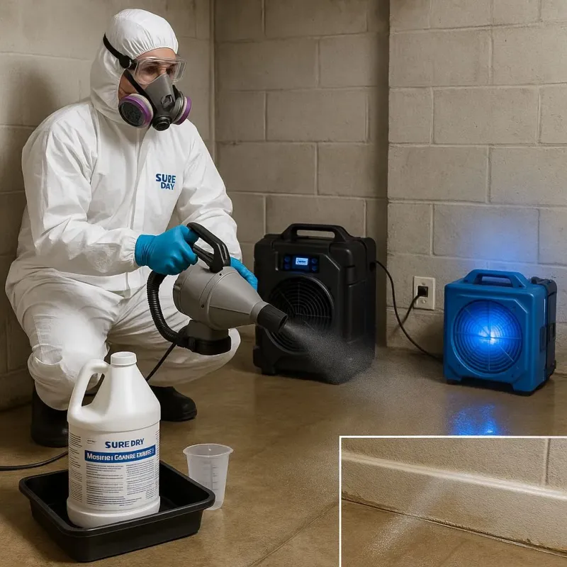 Sanitization and Odor Removal process in Keyser, WV